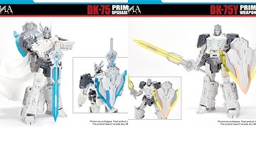 New Transformers DNA Design DK-75 Age Of The Primes Prima Prime Upgrade Kits