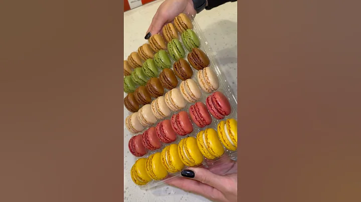 Costco Find: French Macarons #foodvlog #costco #food #foodie #shorts #foodshorts #dessert