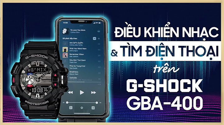 Đánh giá g-shock gba-400 trắng