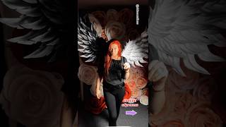 NEW 🖤🤍#diy #wings #angelwings #shortsyoutube #handmade #shortvideo #shorts #angel #wingsdiy #love