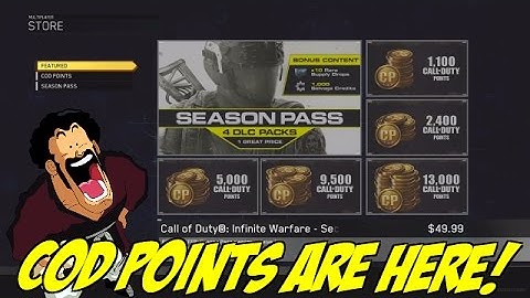 COD Points Now In Infinite Warfare | Who Cares! | Infinite Warfare Gameplay