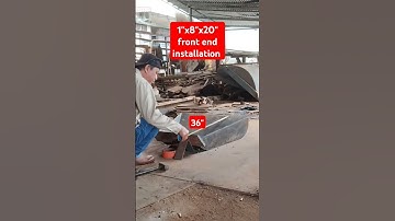 Chipping bucket making for CAT E110(4)..#shorts #howto #amazing #excavator #learning #tutorial