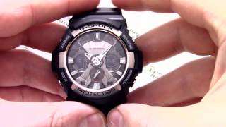 Часы Casio G-SHOCK GA-200-1A [GA-200-1AER] - Инструкция, как настроить | Watch-Forum.RU