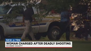 Woman arrested in connection to a deadly shooting in Oconee