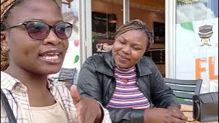 Trying Flavato Food for the first time in Mzuzu Malawi