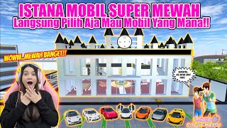 BELI MOBIL SPORT TERBARU..DI ISTANA MOBIL SUPER MEWAH!! SAKURA SCHOOL SIMULATOR - PART 491