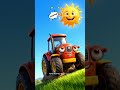 Baby Tractor Song 🚜 | Vroom Vroom Boom Boom | Kids Nursery Rhymes #shorts