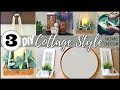 3 Easy DIY Home Decor ⚫ THRIFTED, DOLLAR TREE, wood blocks, paper mache, Coffee With My Sunshine