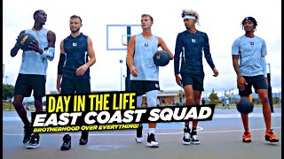 Ballislife EAST COAST SQUAD: From HUMBLE Beginnings To VIRAL STREETBALL TEAM! Day In The Life!