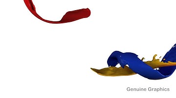 Paint morphing - Realflow