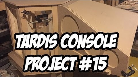 TARDIS Console Project #15 - Finishing the Centre Core and test fit!