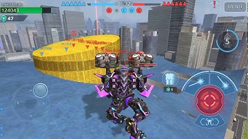 War robots test server video (phantom,behemoth and phase shift module tweaks)