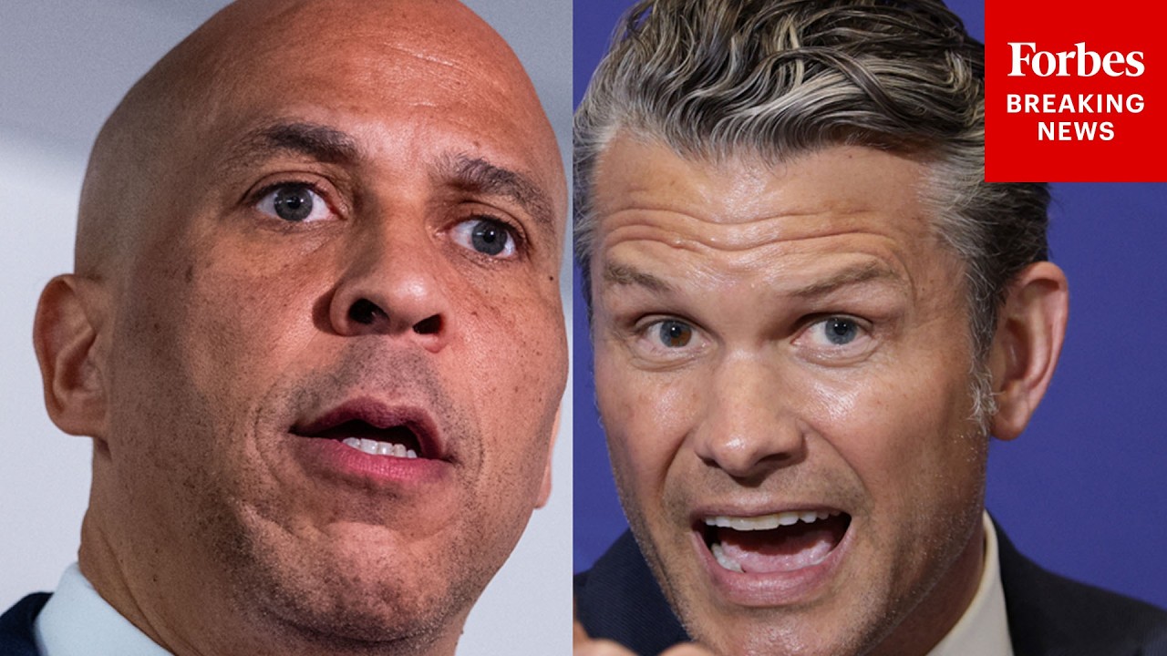 WATCH: Cory Booker Reacts To The Pentagon’s New Testosterone Policy Announced By Pete Hegseth