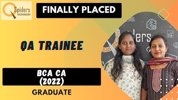 QSPIDERS BASAVANAGUDI | Can A BCA Graduate Get a Job Role of QA Trainee