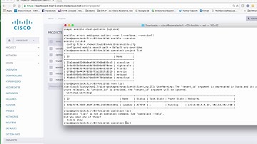 Building Projects and Networks with Ansible 2.2 on Cisco Metacloud OpenStack Part 1