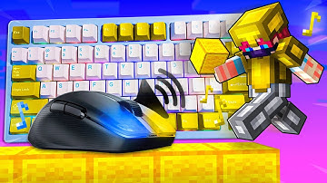 Relaxing PvP & Bridging – BedWars ASMR  Keyboard and Mouse
