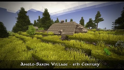 Vintage Story Anglo-Saxon Village Part 2: Blacksmith and Farmer