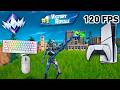 Fortnite Unreal Ranked Reload On PS5 Slim Keyboard 