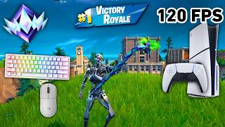 Fortnite Unreal Ranked Reload On PS5 Slim | Keyboard &amp; Mouse Gameplay | 120 FPS | 4K