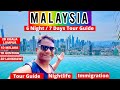 Malaysia visa free tour guide 2024  az india to malaysia trip plan itinerary  budget in hindi