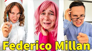 Los mejores videos del mes 🤩 | 1 DÍA COMIENDO ROJO 😠 | FEDERICO MILLAN