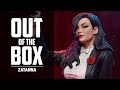 Zatanna premium format figure dc statue unboxing  out of the box