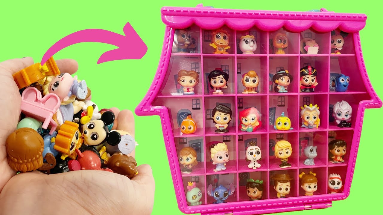 How to Store Disney Doorables Display Case 3 EXCLUSIVE Figures! Organize  Your Collection Minutes! 