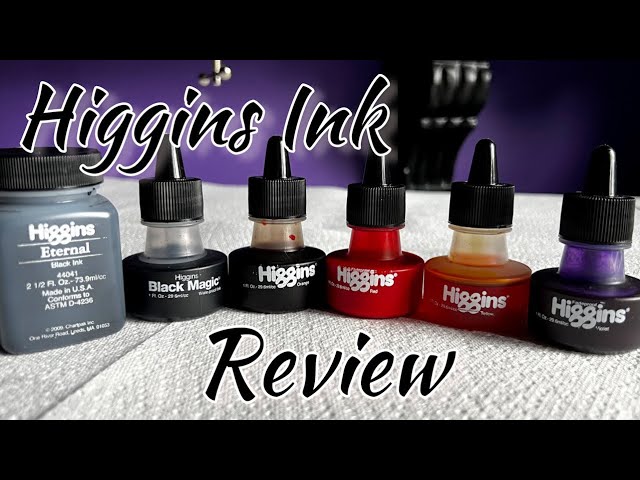 Higgins Fountain Pen India Ink 2.5oz | Black