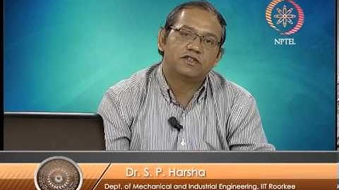 Mod-08 Lec-01 Basics of Vibration Measurement System