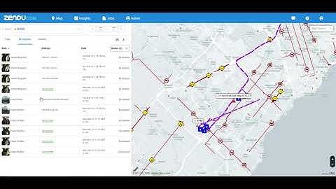 Viewing Vehicles/Cameras on the Map in ZenduCAM