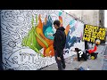 My First MURAL in LONDON! | Ten Hun Euro Tour Ep. 8