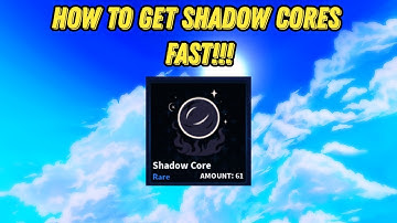 HOW TO GET SHADOW CORES FAST IN ARISE CROSSOVER!!!