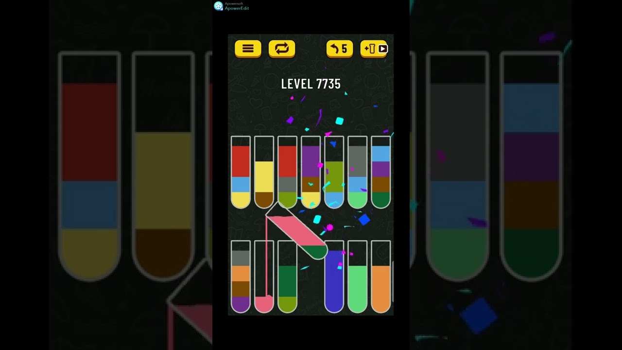 Water Sort Puzzle - level 547 - YouTube