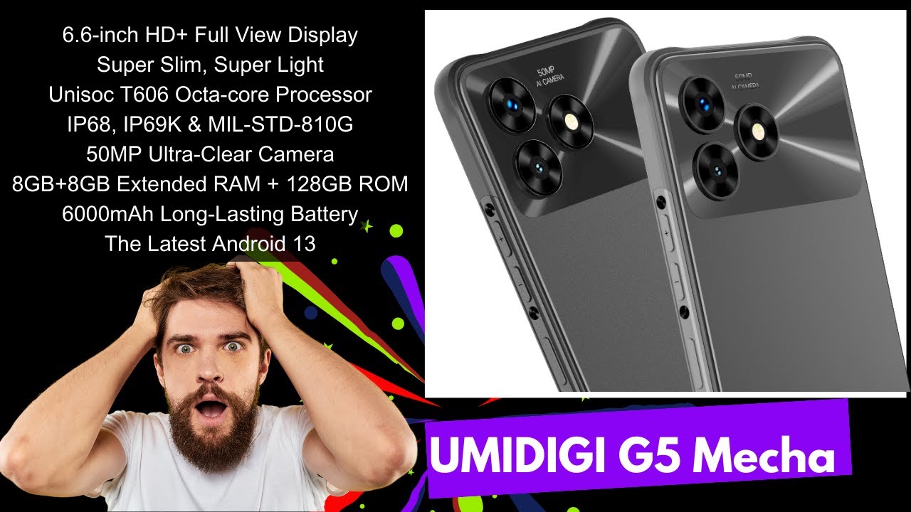 10.1-inch Display With 6000mAh Battery, UMIDIGI G5 Tab
