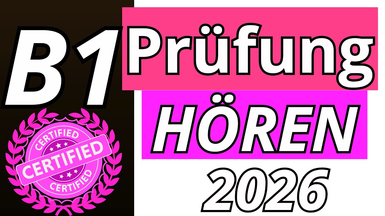 G.A.S.T - B1 Prüfung - Hören Übungssatz - G.A.S.T DTZ 2026 TEST