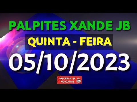 Palpites Ganhar fácil 05 de outubro 23 jogo do bicho hoje Loterias