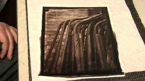 Making An Albumen Print From a Wet Plate Collodion Negative