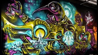 Ironlak Team Wall - Sofles, Sirum, Pudler, Treazy, Reals (Top Aussie Graffiti Writers)