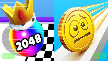 Ball Merge 2048 Vs Coin Rush Android iOS Mobile Gameplay Walkthrough 151585