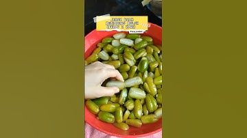 Thumbnail of Jeruk Buah Belimbing Buluh. Perap 3 hari dah boleh dimakan. snagat sedap 😁