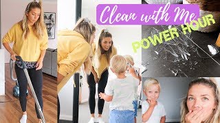 Clean With Me | Power Hour of Cleaning | SAHM Cleaning