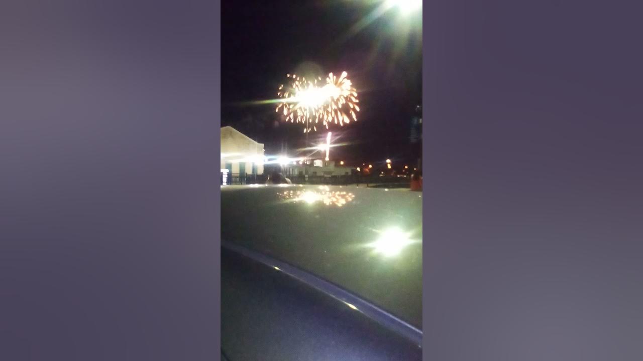 Aurora fireworks show YouTube