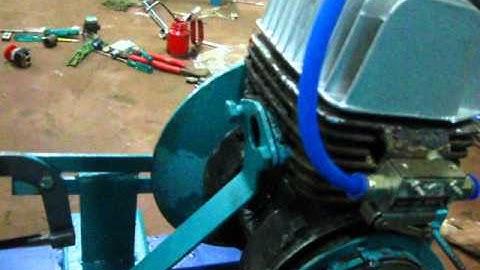 MECHANICAL ENGINEERING PROJECT AIR ENGINE HACKSAW MACHINE