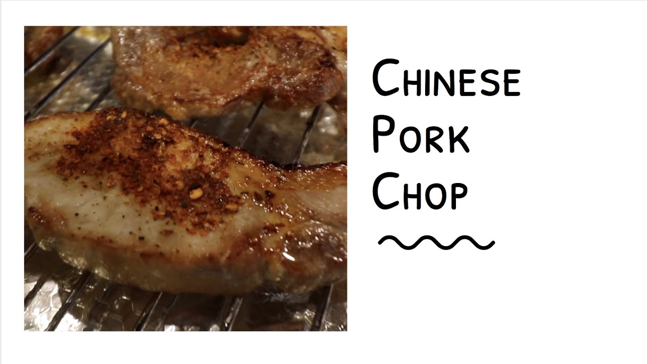 CHINESE PORK CHOP Easy Recipe for Chinese Barbecue Chilli Pork Chop YouTube