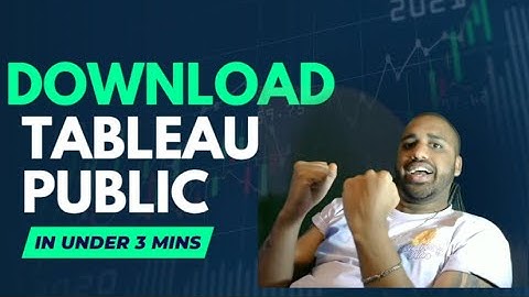 DOWNLOAD 2023 TABLEAU PUBLIC IN  3 MINS !!