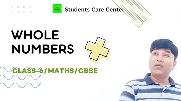 Whole Numbers #Class6 #maths #ncert #cbse #whole numbers