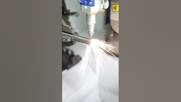 [SteviS Laser] Outer diameter 25 mm stainless steel round pipe 3D 5-axis bevel laser cutting machine