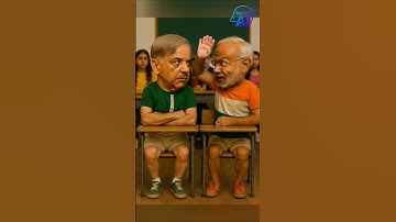 Indian PM Modi vs Pakistani PM shahbaz and Donald Trump