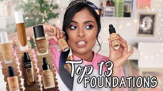 TOP 13 FOUNDATIONS FOR BROWN / INDIAN SKIN