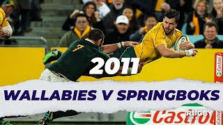 Wallabies vs Springboks Highlights | 2011 Tri Nations | Sydney